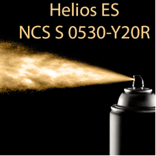 NCS S 0530-Y20R аерозольна глянцева 1К швидкосохнуча антикорозійна емаль Helios ES - 400мл