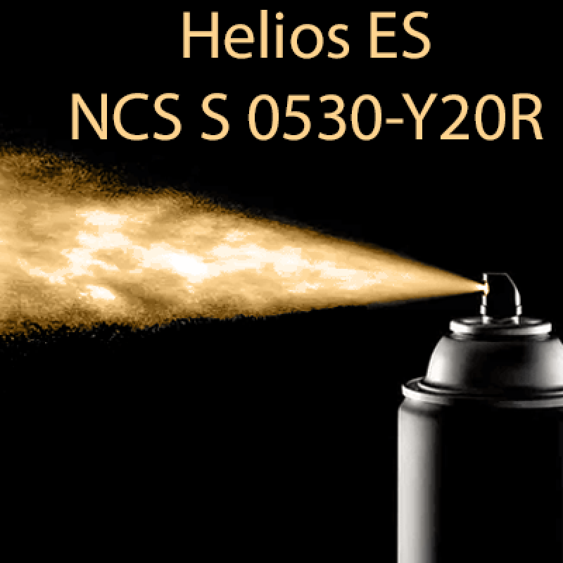 NCS S 0530-Y20R аерозольна глянцева 1К швидкосохнуча антикорозійна емаль Helios ES - 400мл NCS S 0530-Y20R аерозольна глянцева 1К швидкосохнуча антикорозійна емаль Helios ES - 400мл
