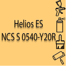 NCS S 0540-Y20R глянцева 1К швидкосохнуча антикорозійна емаль Helios ES - 1л