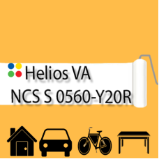 NCS S 0560-Y20R антикорозійна глянцева грунт-емаль (вініл-акрилова) HELIOS VA - 1л