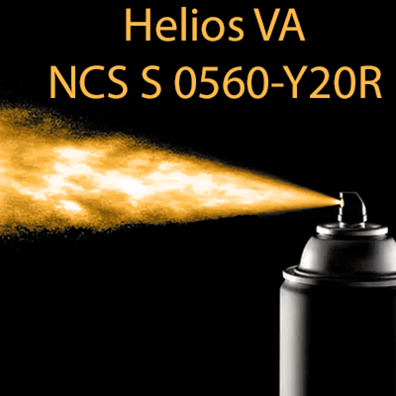 NCS S 0560-Y20R аерозольна антикорозійна глянцева грунт-емаль (вініл-акрилова) HELIOS VA - 400м