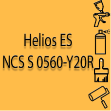 NCS S 0560-Y20R глянцева 1К швидкосохнуча антикорозійна емаль Helios ES - 1л