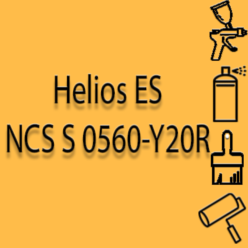 NCS S 0560-Y20R глянцева 1К швидкосохнуча антикорозійна емаль Helios ES - 1л NCS S 0560-Y20R глянцева 1К швидкосохнуча антикорозійна емаль Helios ES - 1л