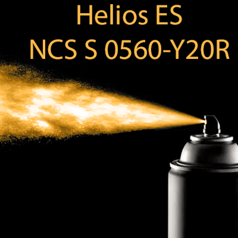 NCS S 0560-Y20R аерозольна глянцева 1К швидкосохнуча антикорозійна емаль Helios ES - 400мл NCS S 0560-Y20R аерозольна глянцева 1К швидкосохнуча антикорозійна емаль Helios ES - 400мл