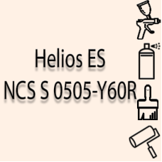 NCS S 0505-Y60R глянцева 1К швидкосохнуча антикорозійна емаль Helios ES - 1л