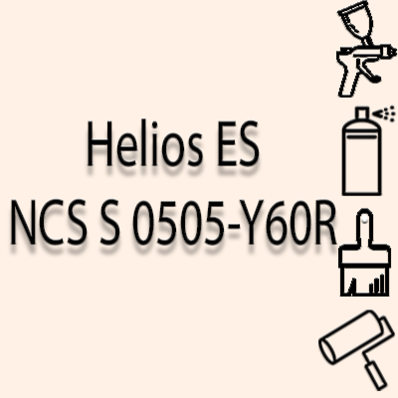 NCS S 0505-Y60R глянцева 1К швидкосохнуча антикорозійна емаль Helios ES - 1л NCS S 0505-Y60R глянцева 1К швидкосохнуча антикорозійна емаль Helios ES - 1л
