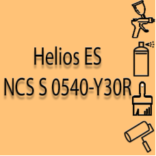 NCS S 0540-Y30R глянцева 1К швидкосохнуча антикорозійна емаль Helios ES - 1л