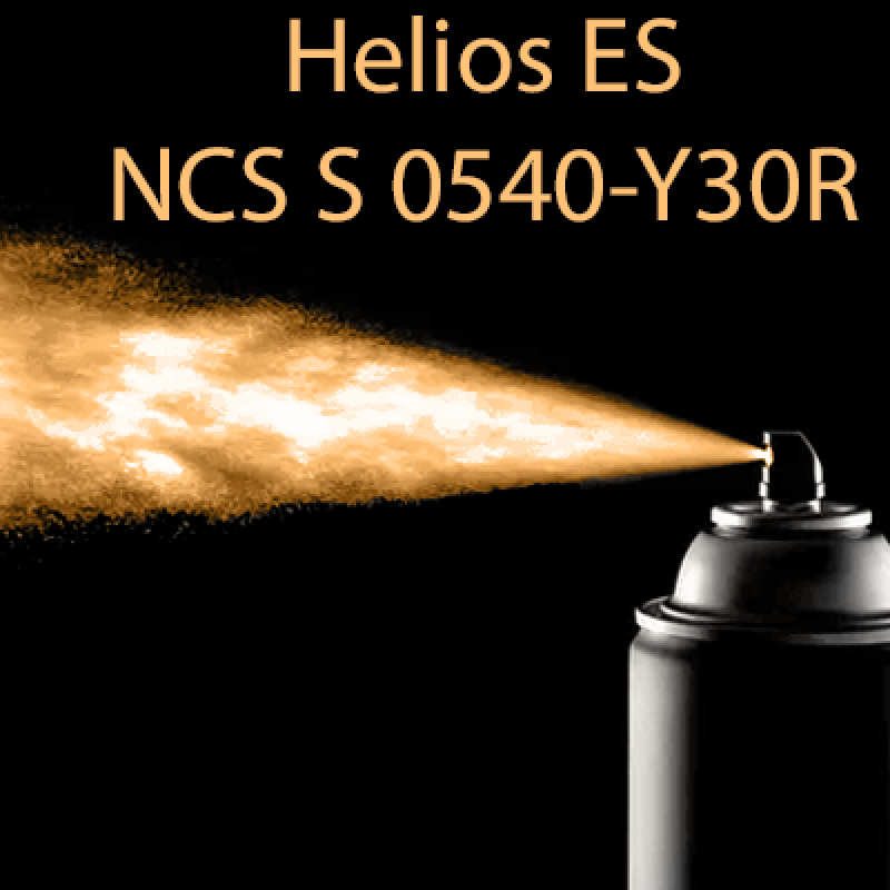 NCS S 0540-Y30R аерозольна глянцева 1К швидкосохнуча антикорозійна емаль Helios ES - 400мл