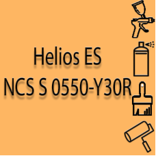 NCS S 0550-Y30R глянцева 1К швидкосохнуча антикорозійна емаль Helios ES - 1л