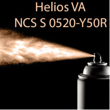 NCS S 0520-Y50R аерозольна антикорозійна глянцева грунт-емаль (вініл-акрилова) HELIOS VA - 400м