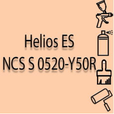 NCS S 0520-Y50R глянцева 1К швидкосохнуча антикорозійна емаль Helios ES - 1л