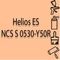NCS S 0530-Y50R глянцева 1К швидкосохнуча антикорозійна емаль Helios ES - 1л