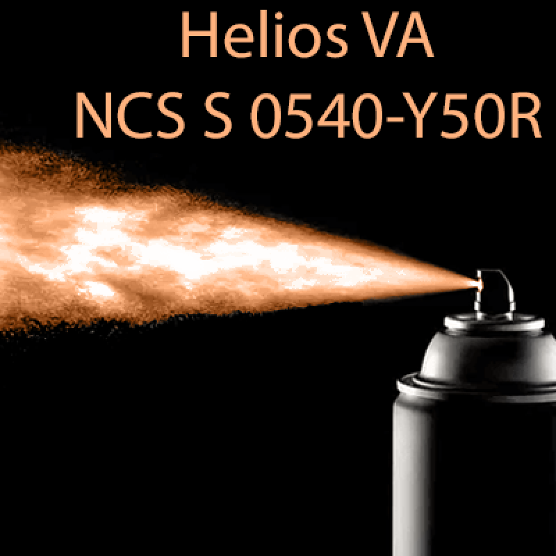 NCS S 0540-Y50R аерозольна антикорозійна глянцева грунт-емаль (вініл-акрилова) HELIOS VA - 400м