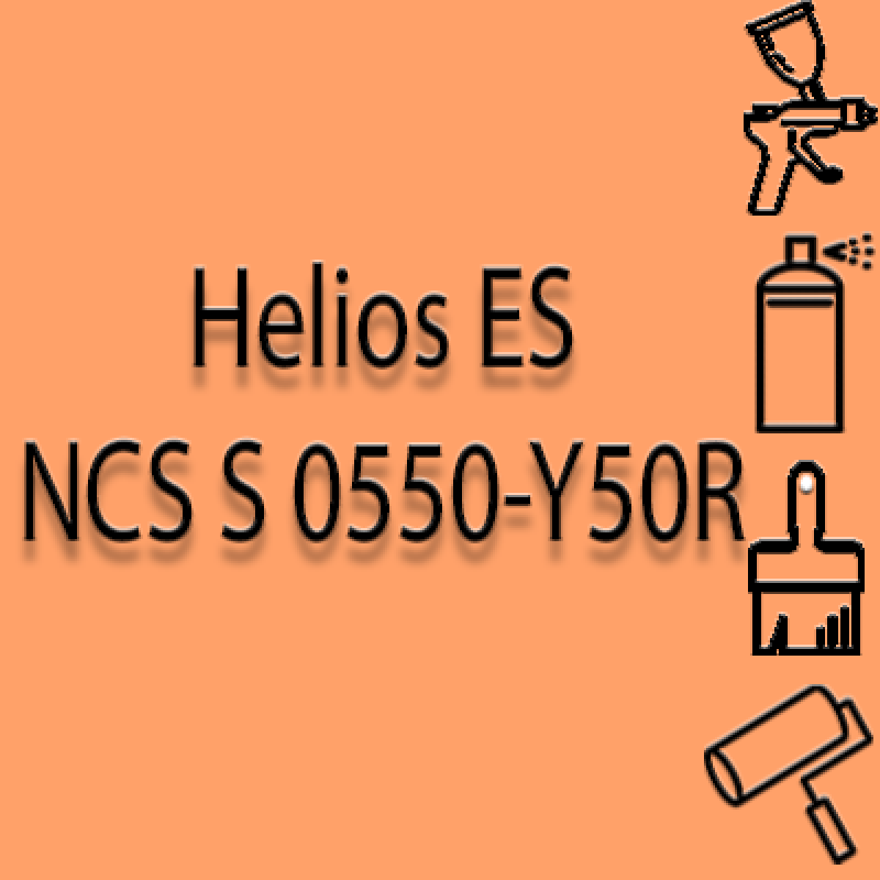 NCS S 0550-Y50R глянцева 1К швидкосохнуча антикорозійна емаль Helios ES - 1л NCS S 0550-Y50R глянцева 1К швидкосохнуча антикорозійна емаль Helios ES - 1л