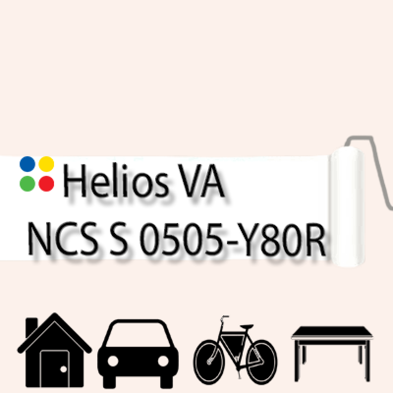 NCS S 0505-Y80R антикорозійна глянцева грунт-емаль (вініл-акрилова) HELIOS VA - 1л