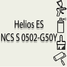 NCS S 0502-G50Y глянцева 1К швидкосохнуча антикорозійна емаль Helios ES - 1л