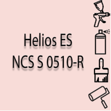 NCS S 0510-R глянцева 1К швидкосохнуча антикорозійна емаль Helios ES - 1л