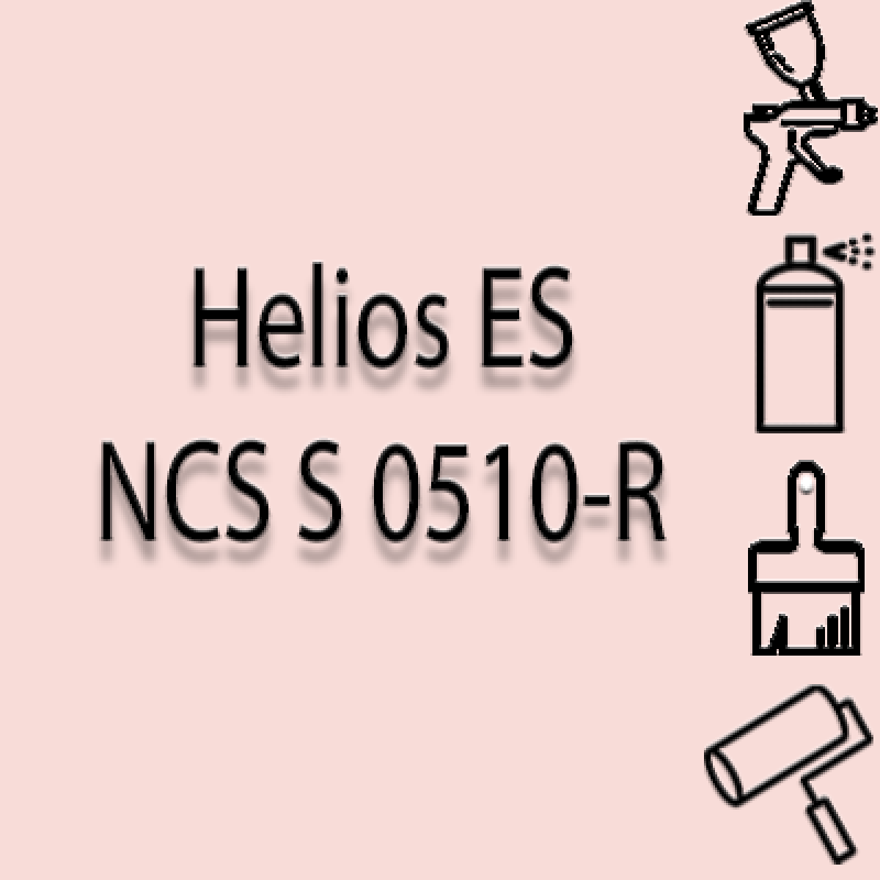 NCS S 0510-R глянцева 1К швидкосохнуча антикорозійна емаль Helios ES - 1л NCS S 0510-R глянцева 1К швидкосохнуча антикорозійна емаль Helios ES - 1л