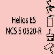 NCS S 0520-R глянцева 1К швидкосохнуча антикорозійна емаль Helios ES - 1л