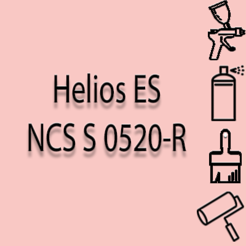 NCS S 0520-R глянцева 1К швидкосохнуча антикорозійна емаль Helios ES - 1л NCS S 0520-R глянцева 1К швидкосохнуча антикорозійна емаль Helios ES - 1л