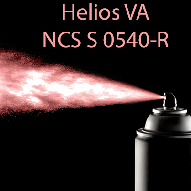 NCS S 0540-R аерозольна антикорозійна глянцева грунт-емаль (вініл-акрилова) HELIOS VA - 400м