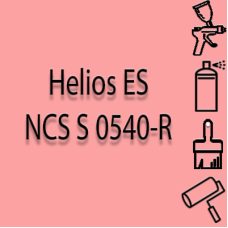 NCS S 0540-R глянцева 1К швидкосохнуча антикорозійна емаль Helios ES - 1л