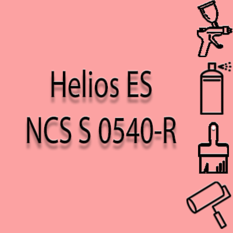 NCS S 0540-R глянцева 1К швидкосохнуча антикорозійна емаль Helios ES - 1л NCS S 0540-R глянцева 1К швидкосохнуча антикорозійна емаль Helios ES - 1л