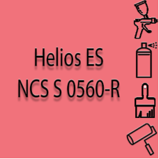 NCS S 0560-R глянцева 1К швидкосохнуча антикорозійна емаль Helios ES - 1л