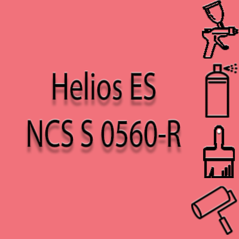 NCS S 0560-R глянцева 1К швидкосохнуча антикорозійна емаль Helios ES - 1л NCS S 0560-R глянцева 1К швидкосохнуча антикорозійна емаль Helios ES - 1л
