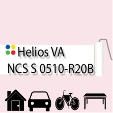 NCS S 0510-R20B антикорозійна глянцева грунт-емаль (вініл-акрилова) HELIOS VA - 1л