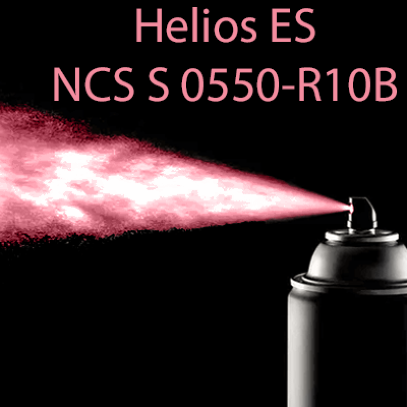 NCS S 0550-R10B аерозольна глянцева 1К швидкосохнуча антикорозійна емаль Helios ES - 400мл