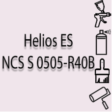 NCS S 0505-R40B глянцева 1К швидкосохнуча антикорозійна емаль Helios ES - 1л