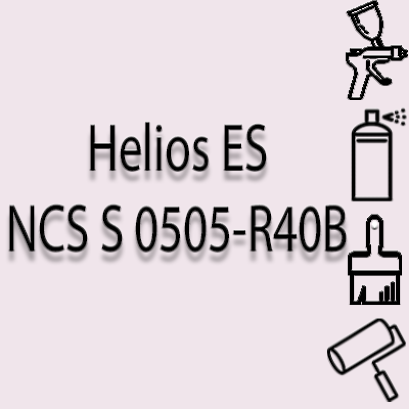 NCS S 0505-R40B глянцева 1К швидкосохнуча антикорозійна емаль Helios ES - 1л NCS S 0505-R40B глянцева 1К швидкосохнуча антикорозійна емаль Helios ES - 1л