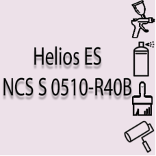 NCS S 0510-R40B глянцева 1К швидкосохнуча антикорозійна емаль Helios ES - 1л