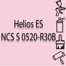 NCS S 0520-R30B глянцева 1К швидкосохнуча антикорозійна емаль Helios ES - 1л