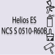 NCS S 0510-R60B глянцева 1К швидкосохнуча антикорозійна емаль Helios ES - 1л