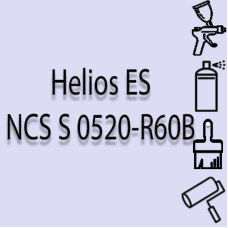 NCS S 0520-R60B глянцева 1К швидкосохнуча антикорозійна емаль Helios ES - 1л