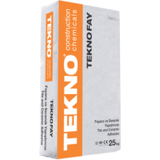 Клей для керамічної плитки Teknofay C1T (сірий) - 25кг.