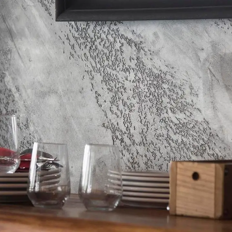 Мікроцемент, декоративна штукатурка для стін Granito Wall (світло-сірий) - 20 кг
