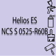 NCS S 0525-R60B глянцева 1К швидкосохнуча антикорозійна емаль Helios ES - 1л