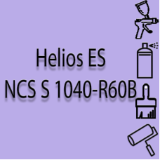 NCS S 1040-R60B глянцева 1К швидкосохнуча антикорозійна емаль Helios ES - 1л