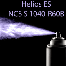 NCS S 1040-R60B аерозольна глянцева 1К швидкосохнуча антикорозійна емаль Helios ES - 400мл
