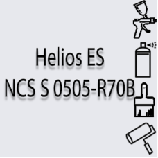 NCS S 0505-R70B глянцева 1К швидкосохнуча антикорозійна емаль Helios ES - 1л