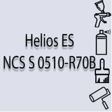 NCS S 0510-R70B глянцева 1К швидкосохнуча антикорозійна емаль Helios ES - 1л