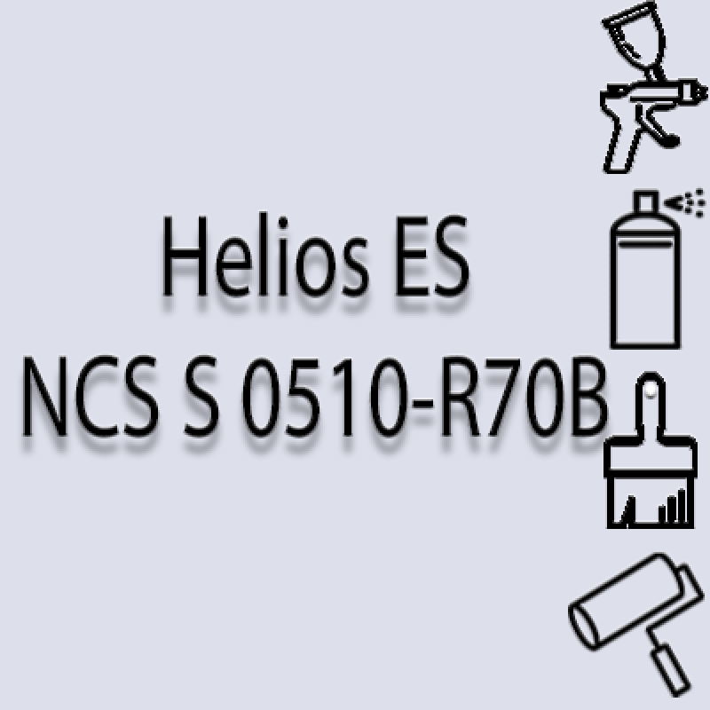 NCS S 0510-R70B глянцева 1К швидкосохнуча антикорозійна емаль Helios ES - 1л NCS S 0510-R70B глянцева 1К швидкосохнуча антикорозійна емаль Helios ES - 1л