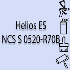 NCS S 0520-R70B глянцева 1К швидкосохнуча антикорозійна емаль Helios ES - 1л