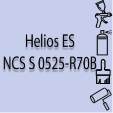 NCS S 0525-R70B глянцева 1К швидкосохнуча антикорозійна емаль Helios ES - 1л