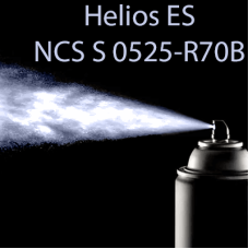 NCS S 0525-R70B аерозольна глянцева 1К швидкосохнуча антикорозійна емаль Helios ES - 400мл