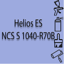 NCS S 1040-R70B глянцева 1К швидкосохнуча антикорозійна емаль Helios ES - 1л