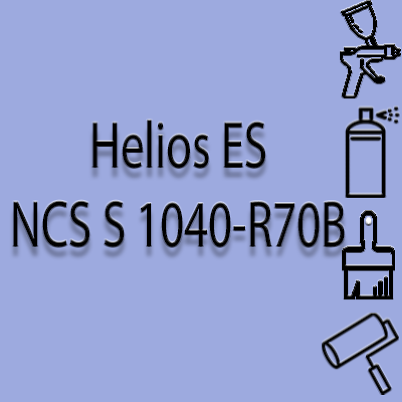 NCS S 1040-R70B глянцева 1К швидкосохнуча антикорозійна емаль Helios ES - 1л NCS S 1040-R70B глянцева 1К швидкосохнуча антикорозійна емаль Helios ES - 1л